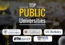 Public University Rankings
