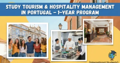 Study Tourism & Hospitality Management in Portugal 1‑Year Program