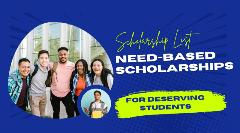 Need-Based Scholarships